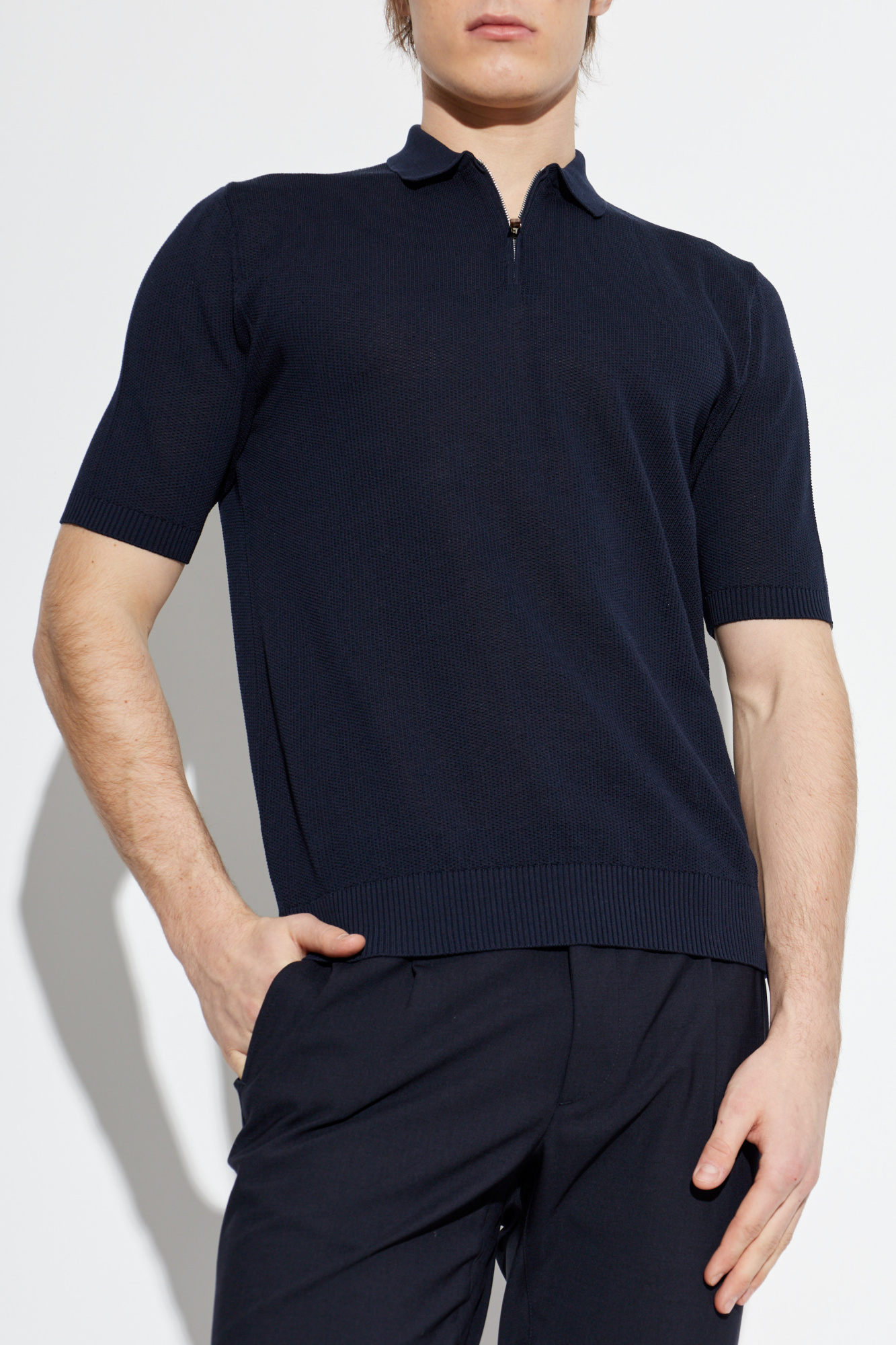 Eleventy Cotton polo | Men's | Vitkac